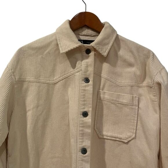 3 for $30! Zara corduroy button shirt. Size xs - Picture 2 of 11